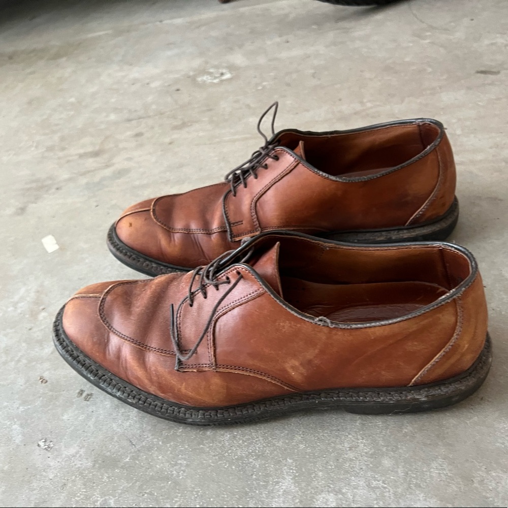Brown oxfords/dress shoes for men, high quality, used